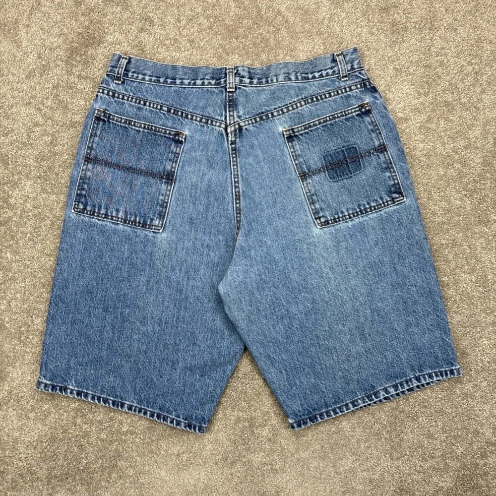 Vintage 90s Boss by IG Design Baggy Denim Shorts Jorts Size 38